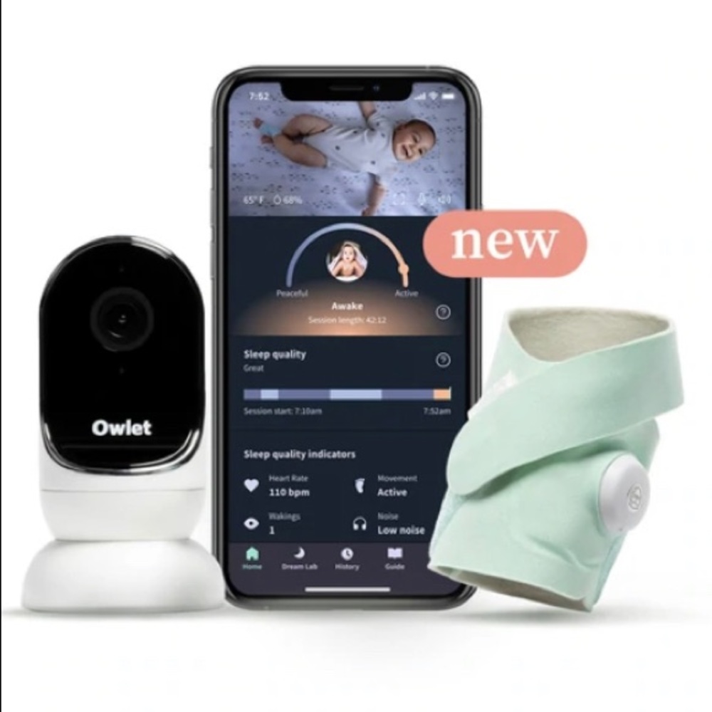 Owlet Dream Duo Camera and Sock